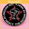 Épinglette Superbe Sisters Of Mercy Broche Groupe de Rock Badge en Alliage Métallique Pour Amateurs de Musique