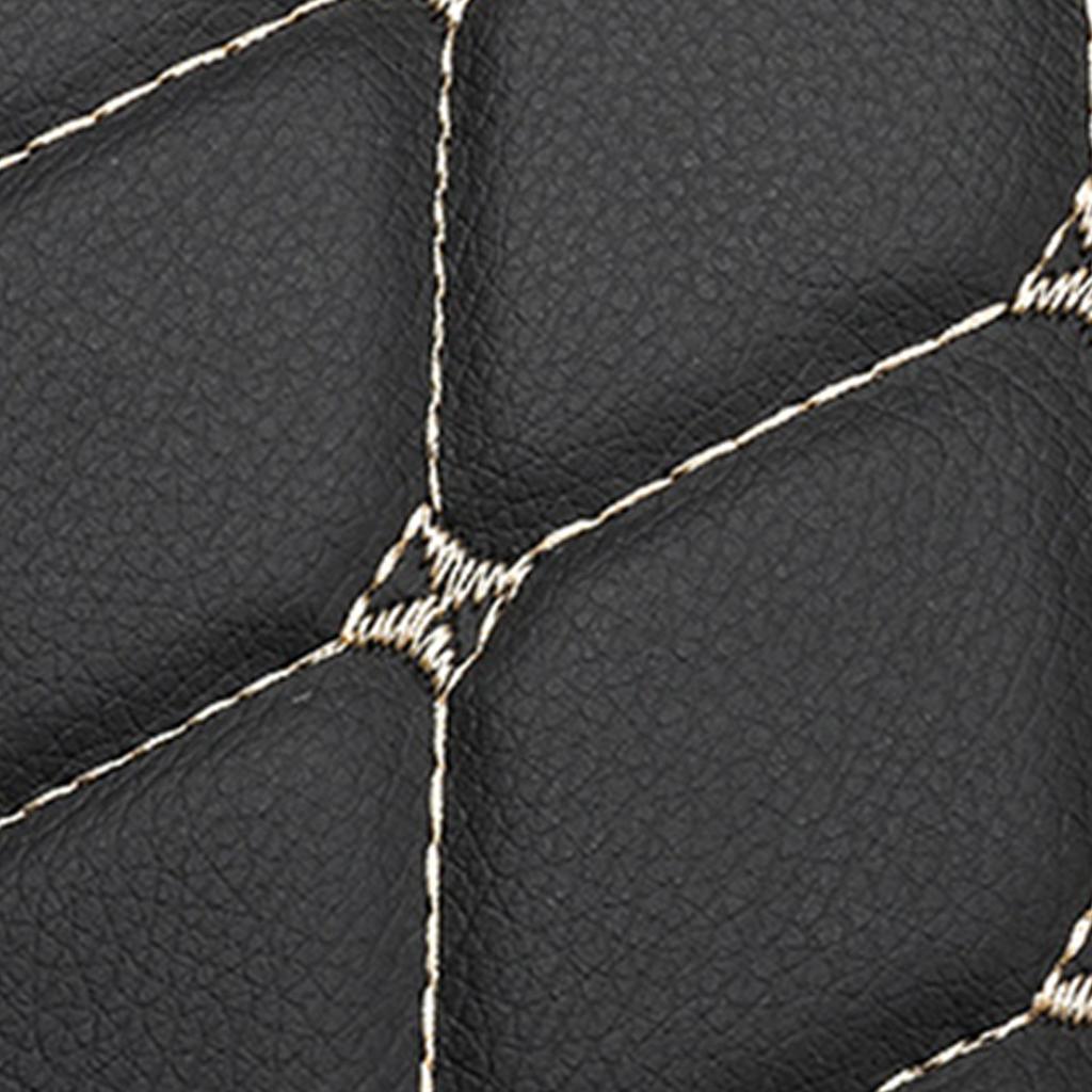 Car Seat Back Shield PU Leather Rear Seat Protector Kick Protection Mat Cover Easy To Clean Wear Resistant