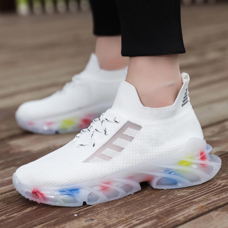 Men's shoes spring new platform-soled outdoor sports shoes casual and comfortable versatile running shoes foreign trade breathable men's shoes