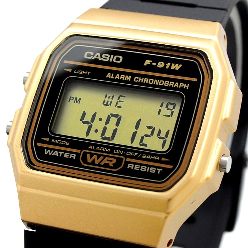 [Casio] CASIO Quartz Watch F-91WM-9A Unisex Cheap Casio Gold [Used]