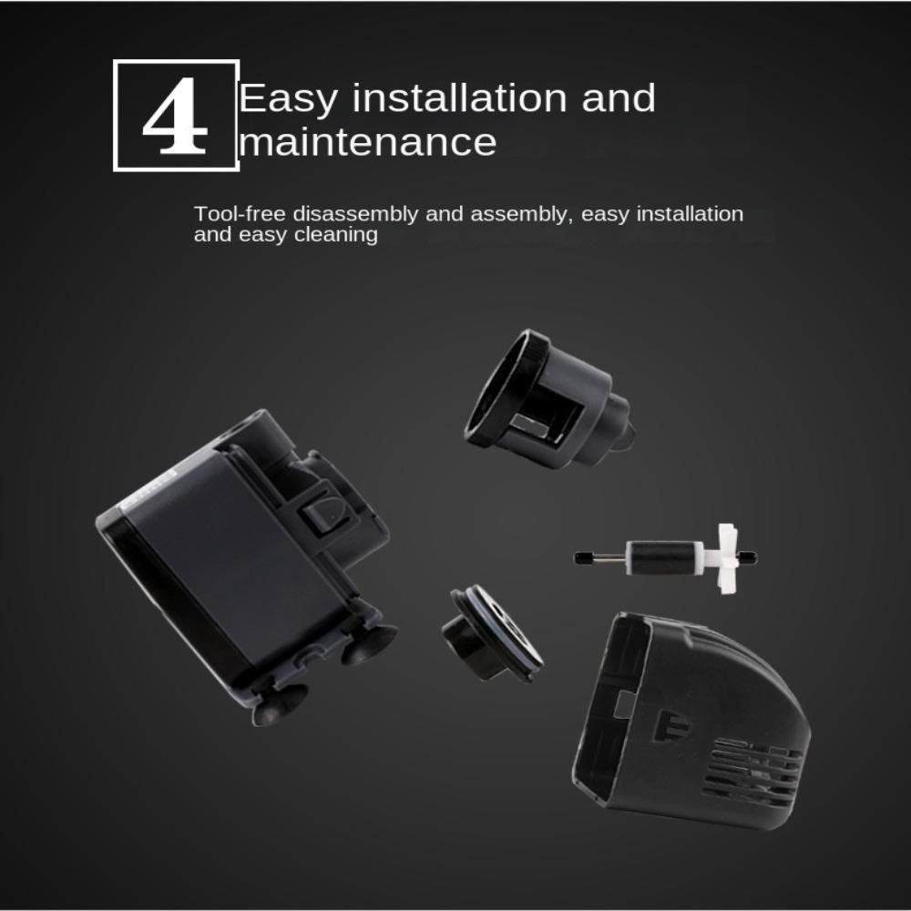 New Aquarium Water Pumps Tank Bottom Submersible Water Fountain Fish Tank Pump Filter Fountain Pond