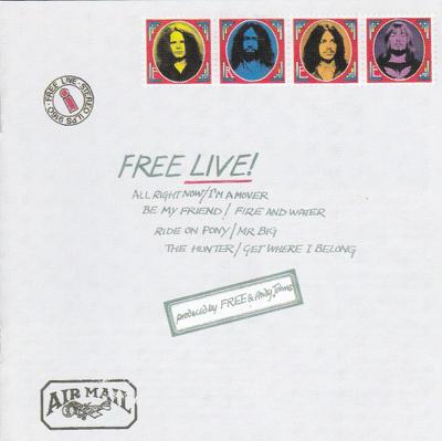 CD GRATIS - Gratis Live IMCD286 Island Records, Europa Rock Gebruikt