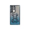 Glitter Suitable for Samsung S25Ultra Quicksand Violent Bear Mobile Phone Case with Rhinestone Lens S24p Electroplating Protective Case