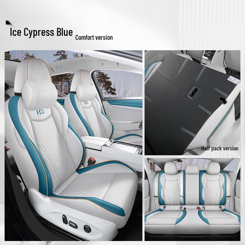 2024 VW ID.7 First Edition Leather Seat Covers - All-Season, Full Surround Design