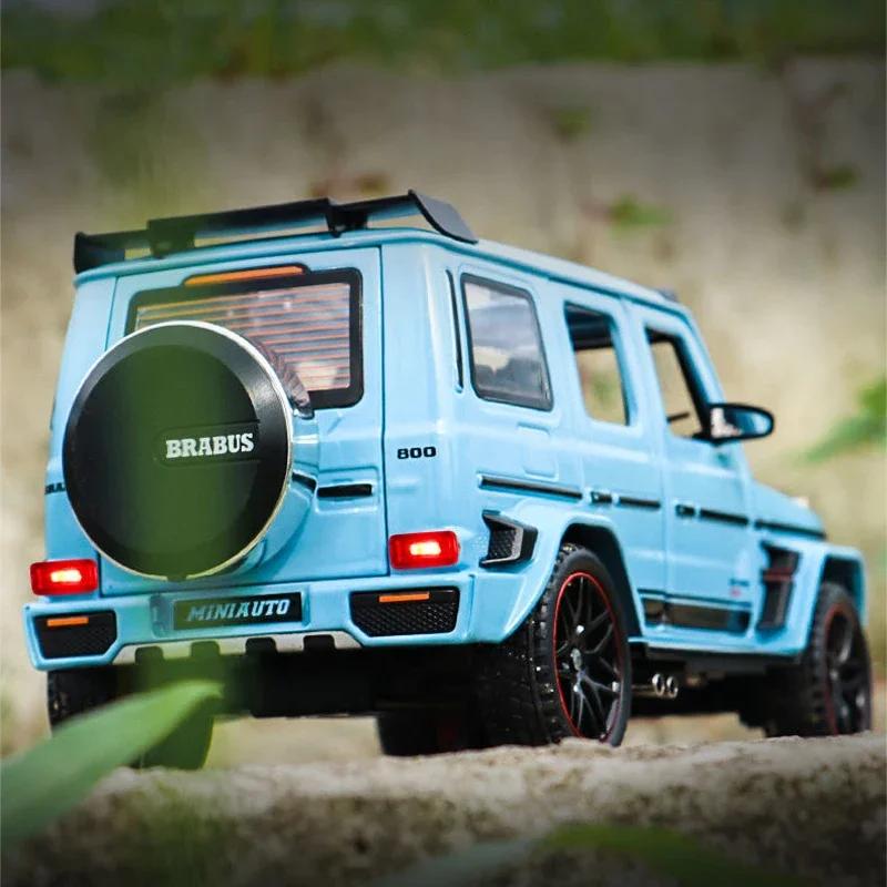 1:24 G800 High Simulation Diecast Metal Alloy Model car Sound Light Pull Back Collection Kids Toy Gift
