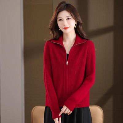 Women's 100% Pure Wool Cardigan