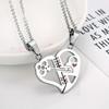 Personalized Design Pendant Necklace Titanium Steel Heart Shape Necklace  Couple Accessories