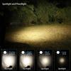 Wurkkos Rechargeable LED HD15 2000 Lm 90 High CRI LH 351 D Powerful SST 20 LED Spotlight IPX 8 Suitable for Adults and Running Black Headlamp,