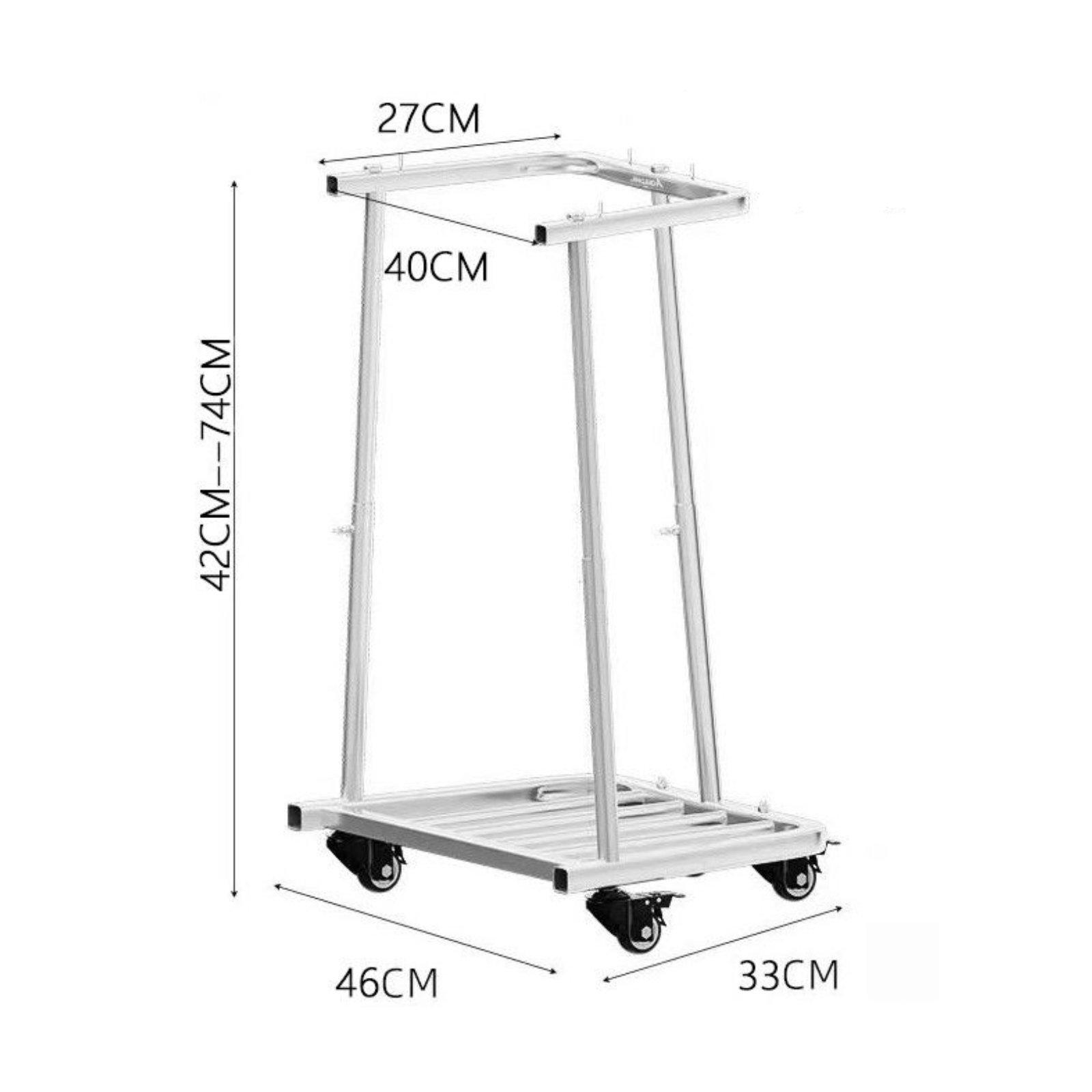 Stainless Steel Bag Holder Mobile Filling