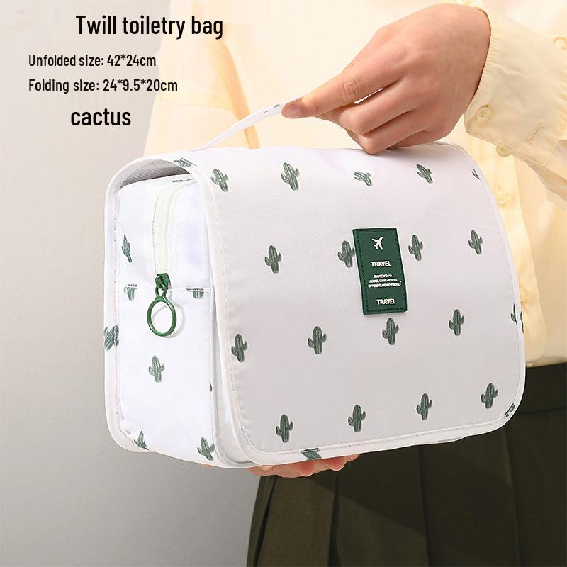 Large Capacity Travel Makeup Bag with Wet & Dry Separation