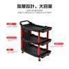 3-Tier Tool Cart, Tool Cabinet, Resin Tool Trolley, 200kg Weight Capacity, Lightweight, Tool Cart, Transport Cart, Tool Storage Cart, Auto Repair Trol