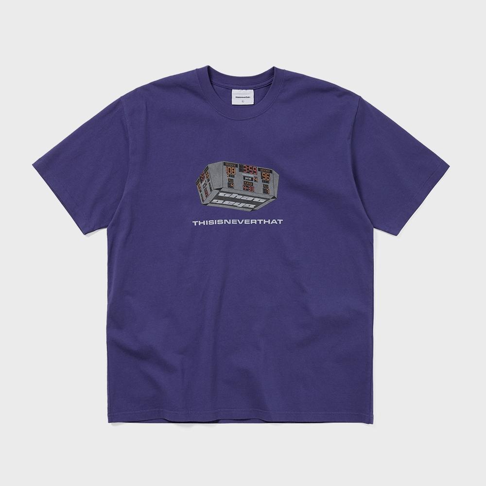 Thisisneverthat Футболка Scoreboard Фиолетово-синяя S