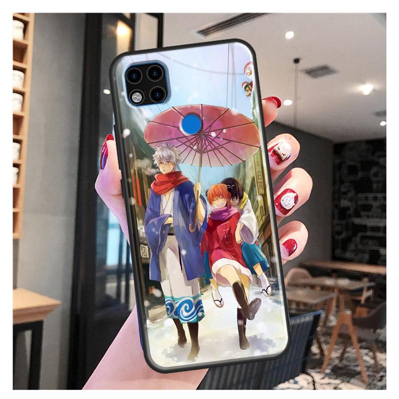 Gintama Gintoki Soft Case For Xiaomi Redmi Note 11 Pro Note 10 Pro Note 9 Pro 10S 9S 8T 9A 9C 9T Cover