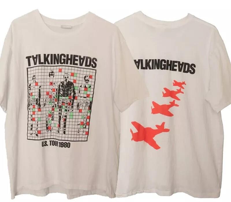 Talking Heads Band 2 Sided 1980 Retro Style Unisex T shirt Men Women S-5XL Unisex T-Shirt XXXL