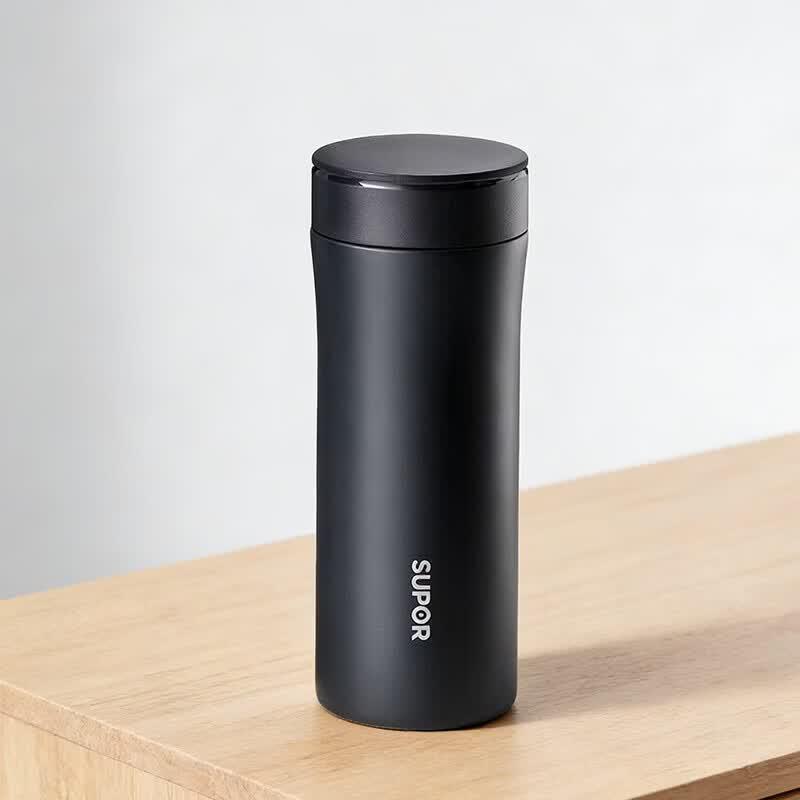 SUPOR 316 Stainless Steel Lightweight Vacuum Insulated Tea Mug