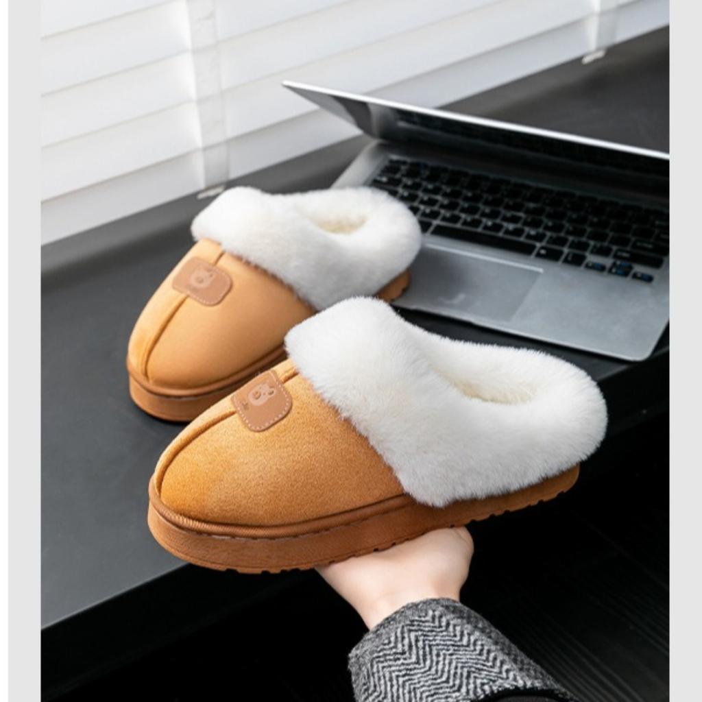 Männer und Frauen, Schuhe mit dicker Sohle, Plüschschuhe, Rutschfeste Schuhe, Innen- und Hausschuhe, Atmungsaktive Schuhe, Warme Schuhe