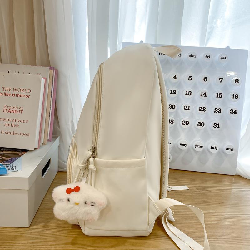 Transparent Large Capacity Student School Bag College Style Women's Backpack