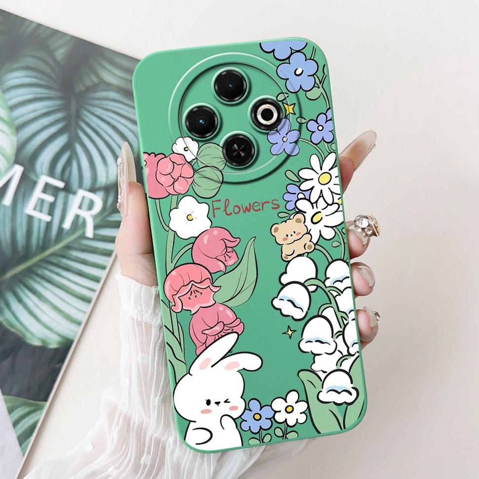 For Tecno Spark 30C Case kl5  kl5n Soft Silicone Lovely Panda Cover For Tecno Spark 30 30C 30 Pro Spark30C Phone Cases Coque