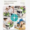 Simulation Inertial Engineering Truck Cement Mixing Discharge Acousto-optic Concrete Set Toy Car Toys For Kids 2 To 4 Years Old