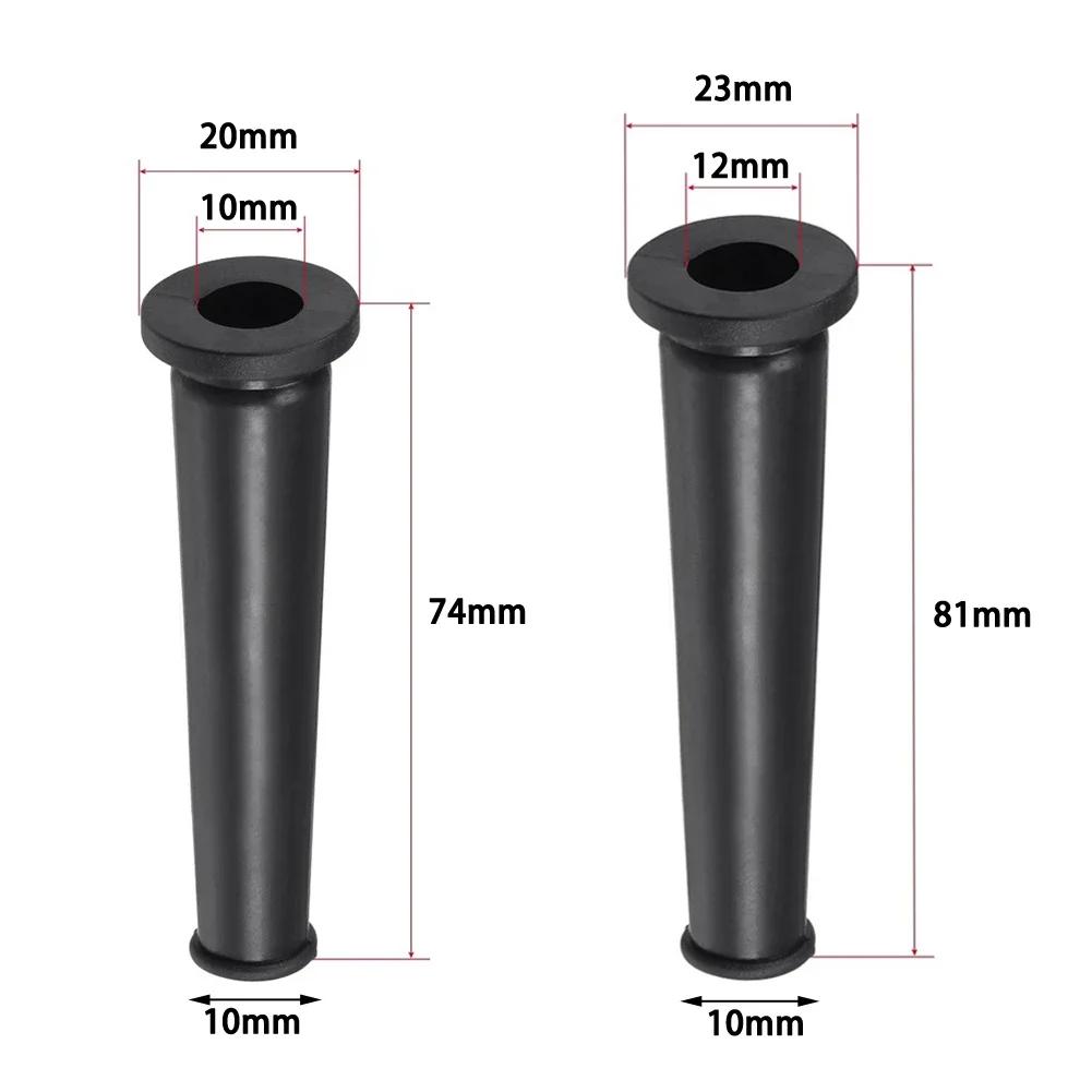 5 piezas 10/12 mm Conector de Prensaestopas de Goma Protector de Tensión para Cable Funda Protectora de Cable para Herramienta Eléctrica Cargador de Teléfono Móvil