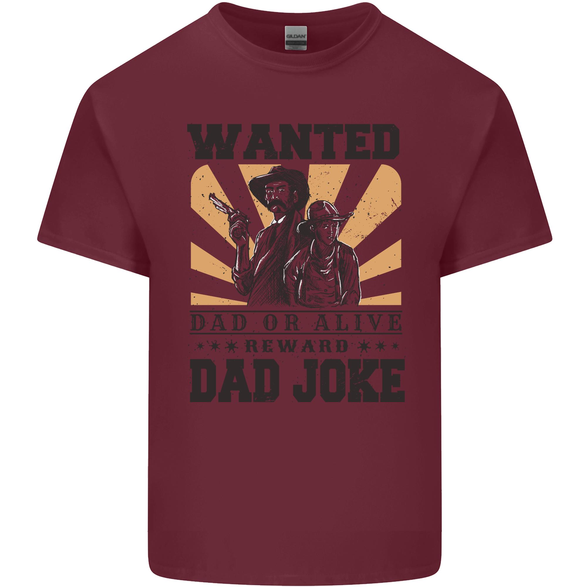 Fathers Day Dad Joke Funny Cowboy Poster Unisexs Light Cotton TShirt S