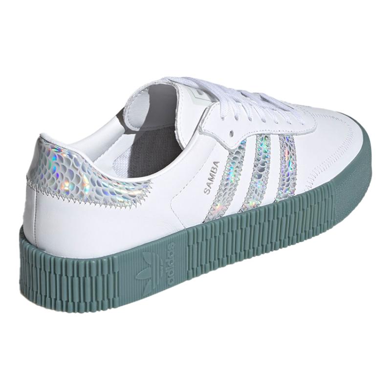 adidas Originals Sambarose Cloud White Hazy Emerald Sneakers FX6274