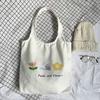 2020 Women Canvas Tote Bag Cloth Cotton Shopping Eco Reusable Foldable Shoulder Bag for Girl Handbag Casual Ladies Travel Beach