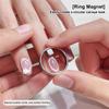 Hohler Katzenauge-Magnetstift für Gel-Nagellack Magnetischer Ring Nagelkunst-Werkzeugset DIY Salonqualität Maniküre-Zubehör
