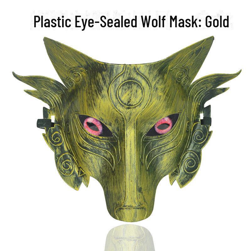 Evil Wolf Halloween Mask - Adult Werewolf Headgear & Child-Friendly Design