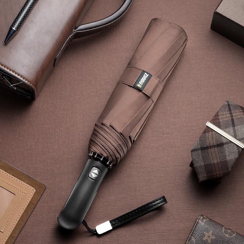 ZUODU Automatic 23-inch Windproof Folding Umbrella