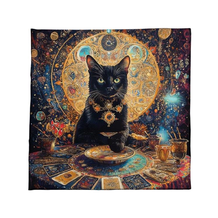 Obrus Tarota Wielofunkcyjny Obrus do Wróżb Mata do Czytania Tarota Mata Wspierająca Planszowe Gry Karciaki Oracles