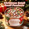 Mixed Christmas Theme Keychains Clip-on Pendants DIYJewelry Making Supplies for Necklaces Earrings Bracelets Handmade Xmas Gifts