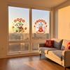 Year of The Sheep 2027 Sheep Static Window Sticker Goat Year Glass Door Stickers  Party Supplies