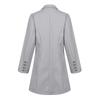 Women's  And Winter Long-Sleeved Suit Collar Double-Breasted Neko Jacket