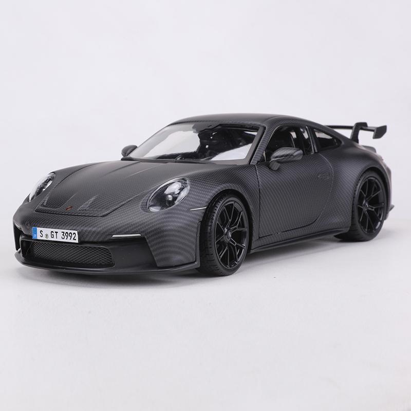

Burago 1:18 Porsche 911 GT3 50th Anniversary Edition Die Casting Alloy Car Model Limited Edition 1000 чёрный