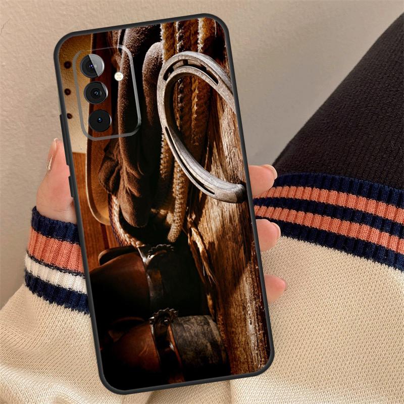 

Cowboy Cowgirl Boots Hat Case For Samsung Galaxy A35 A55 A06 A16 A26 A36 A56 A53 A32 A52 A33 A13 A14 A34 A54 A17 A15 Samsung A32 4G