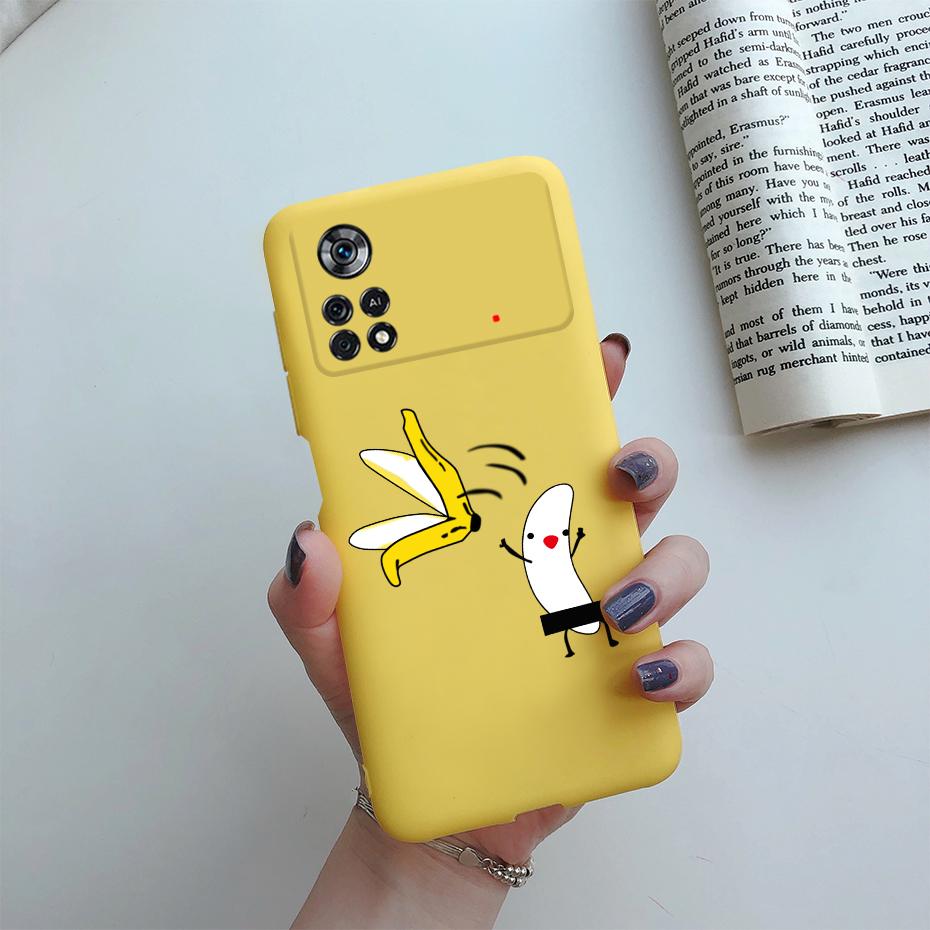 For Xiaomi Poco X4 Pro 5G Case Cute Cartoon Back Cover Soft Silicone Phone Case For Xiaomi Poco X4 X 4 PocoX4 Pro X4Pro 5G Funda