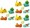 Adorable Pokemon Bulbasaur Squirtle Pikachu Figure Toy Set For Kids Gift Enthusiasts