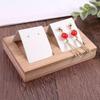 Bamboo Earring Stud Display Stand and Tray Ornament