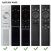 Silicone Remote Case Cover Washable Protective Cover Solar Cell Remote Control Skin Sleeve for Samsung BN59-01357A/01327A/01390A