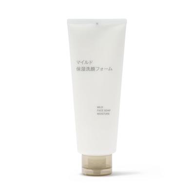 Muji Mild Moisturizing Cleansing Foam (Large Size) 220g