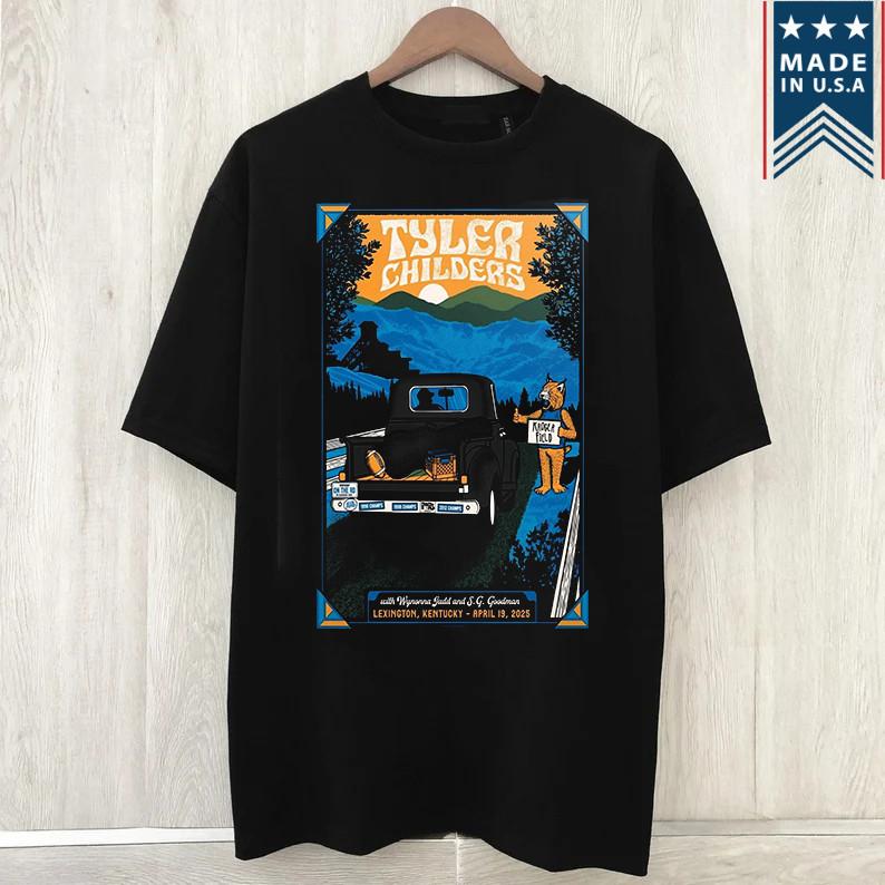 

Tyler Childers Live At Kroger Field In Lexington T Shirt Full Size S-5XL Unisex T-Shirt XXXXL