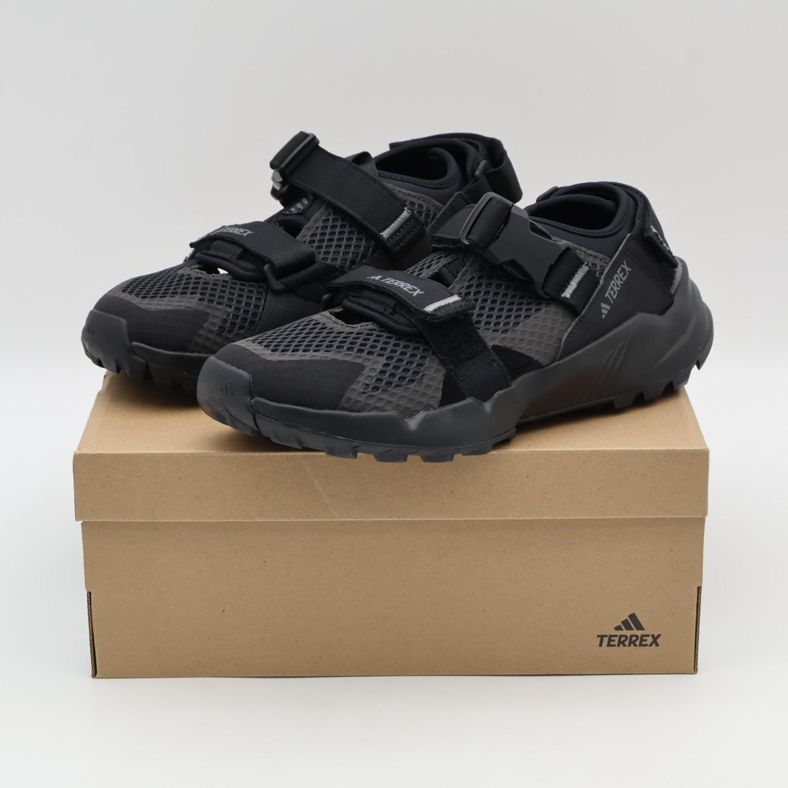 IF7596 adidas Terrex Hydroterra AT Sandals Core Black Gray Four (Men s) 10