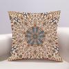 Plant Flower Pillow Cover Sofa Living Room Cushion Cover Office Waist Pillow Bedside Square Pillowcase Removable And Washable