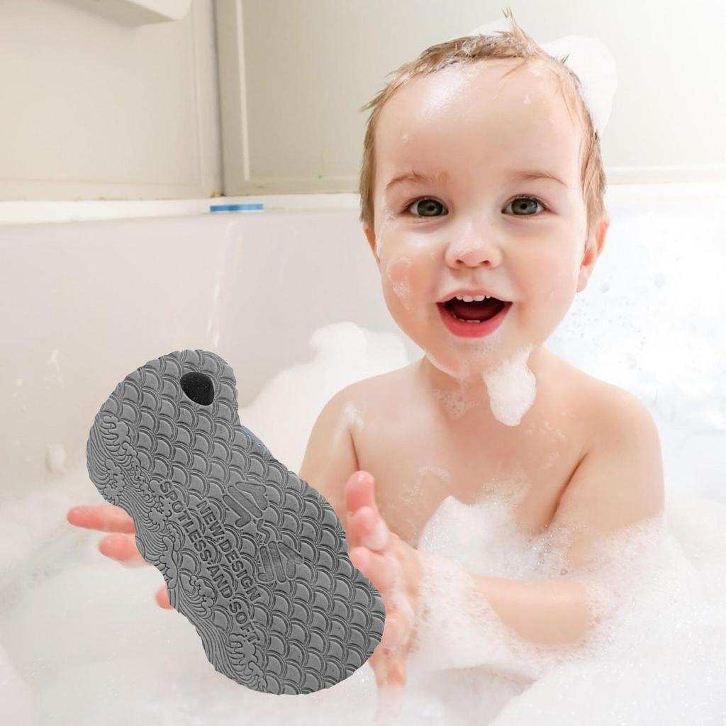 Wiederverwendbarer Bade- und Duschschwamm - Weicher Peeling-Luffa zum Reinigen abgestorbener Haut, Spa- und Badewannennutzung Körper-Schwamm Reinigungswerkzeug