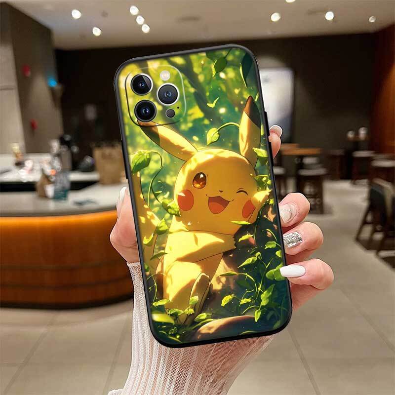 Cartoon Pokemon Phone Case for Motorola Edge 60 60s 70 G86 G56 G54 E14 G04S G45 G54 G64 X30 X40 X50 S30 S50 Pro Power Tylus