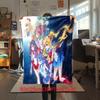 Japanese anime cute cartoon theme Sailor Moon Tsukino Usagi blanket suitable for home beds, sofa covers, office nap, outdoor warm blankets O6