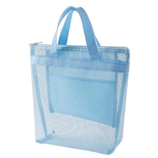 Item Storage Reusable Convenient Transparent Visible Toys Cosmetic Mesh Storage Bag Organizer Pouch Travel Storage Bag