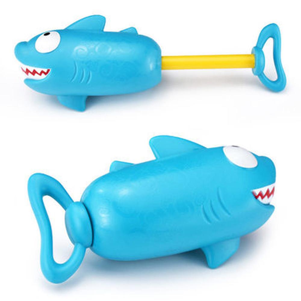 

Sharks Air Pressure Beach Toys Crocodile Water Squirt Toys Bathroom Play Toys Water Guns Bath Toys синий