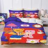 wiggle wiggle 3D Children'S Bedding Set Duvet Cover Set kingTwin Size Bedding Sets Universal, Suitable For Children And Adults